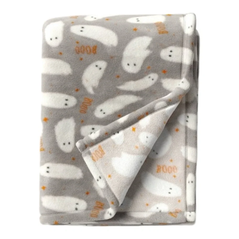 Ghost Pillows and Throw Blanket Set of 3